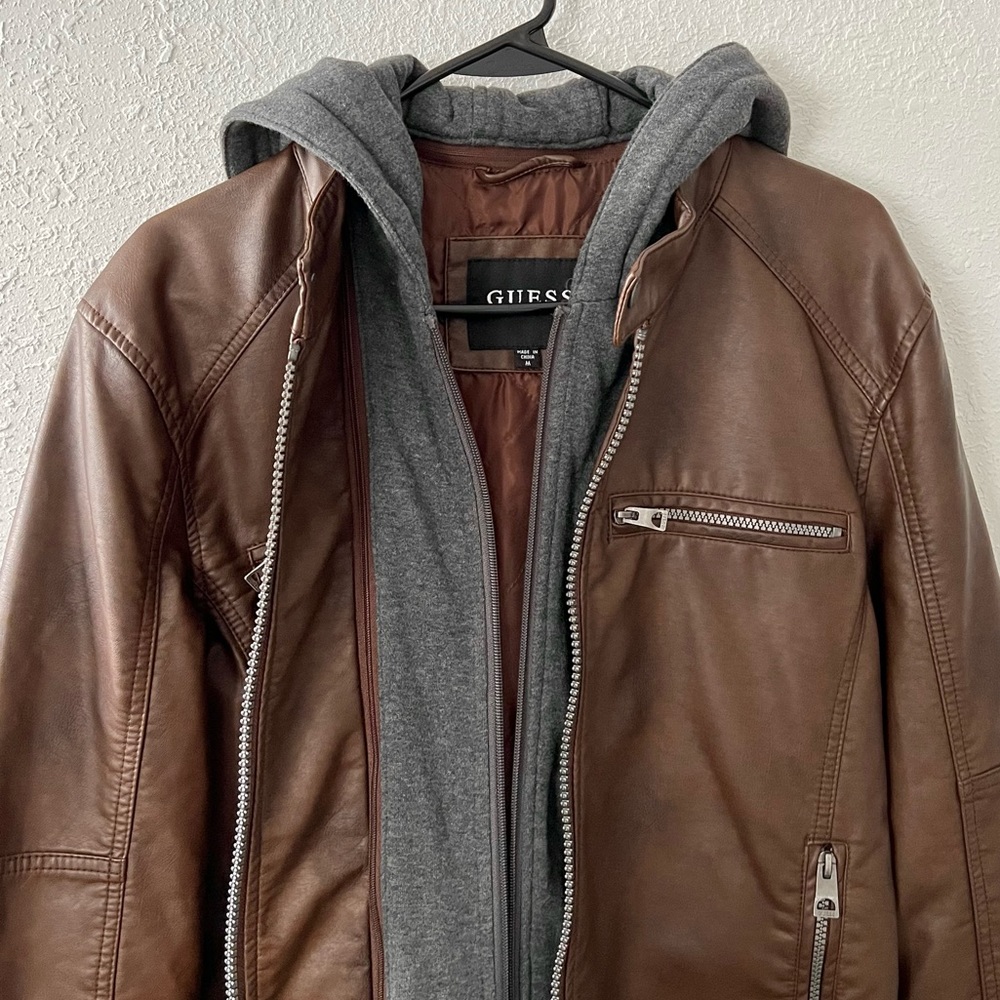 GUESS Leather Jacket